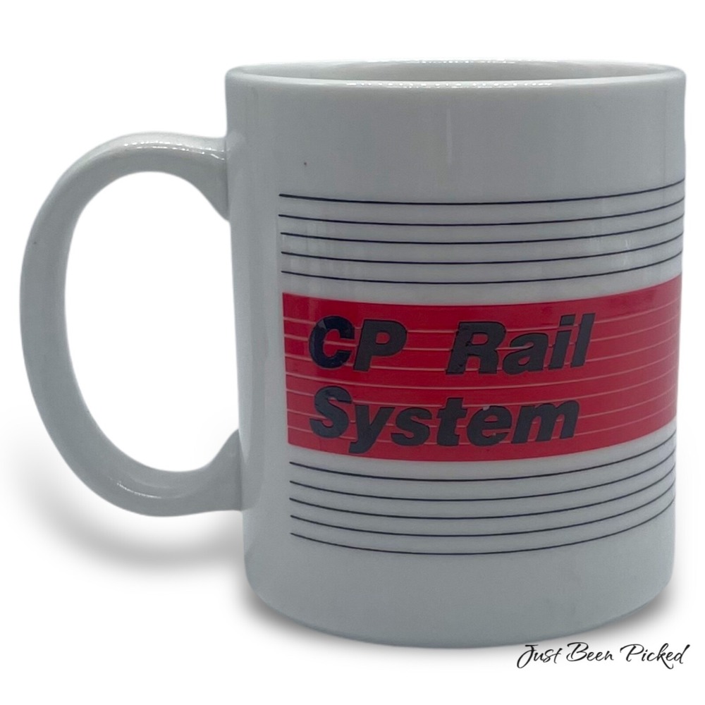 CP Calgary‎ Alberta Rail System Railroad Railway Mug Transportation Advertising